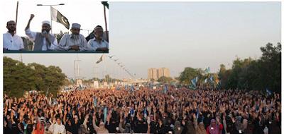  Karachi rally by Islamic women 