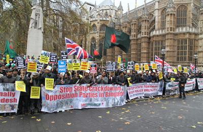  Mammoth Gathering by Save Bangladesh at British Parliament Square 