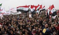  Tens of thousands of Sunni Muslims protest in Iraq 