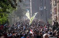  Islamic Power in Egypt: Unarmed Demonstrators Defy Military Coup 
& Support President Morsi 