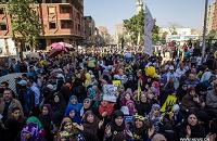  Islamic Power in Egypt: Unarmed Demonstrators Defy Military Coup 
& Support President Morsi 