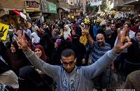  Islamic Power in Egypt: Unarmed Demonstrators Defy Military Coup 
& Support President Morsi 