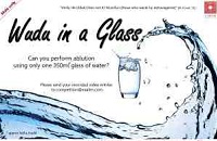  Wudu in a Glass 